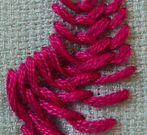 Cretan stitch