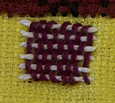 Detailed Darning Stitch