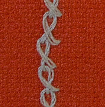 Twisted Chain Stitch 