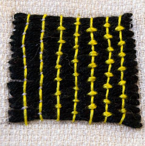 Woven Couching