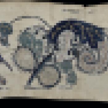 Jacobean bed-hanging fragment 