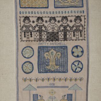 Patty Mitchell Embroidered Sampler 