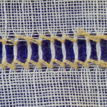 Drawn thread Hem Stitch 