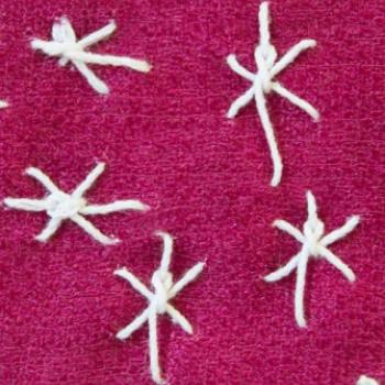 Four-legged Knot Stitch