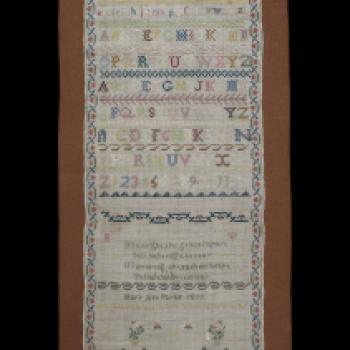 Sampler. Mary Ann Park