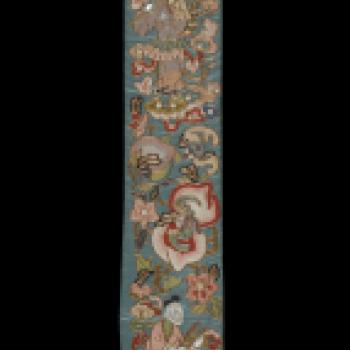 Chines sleeveband. figures